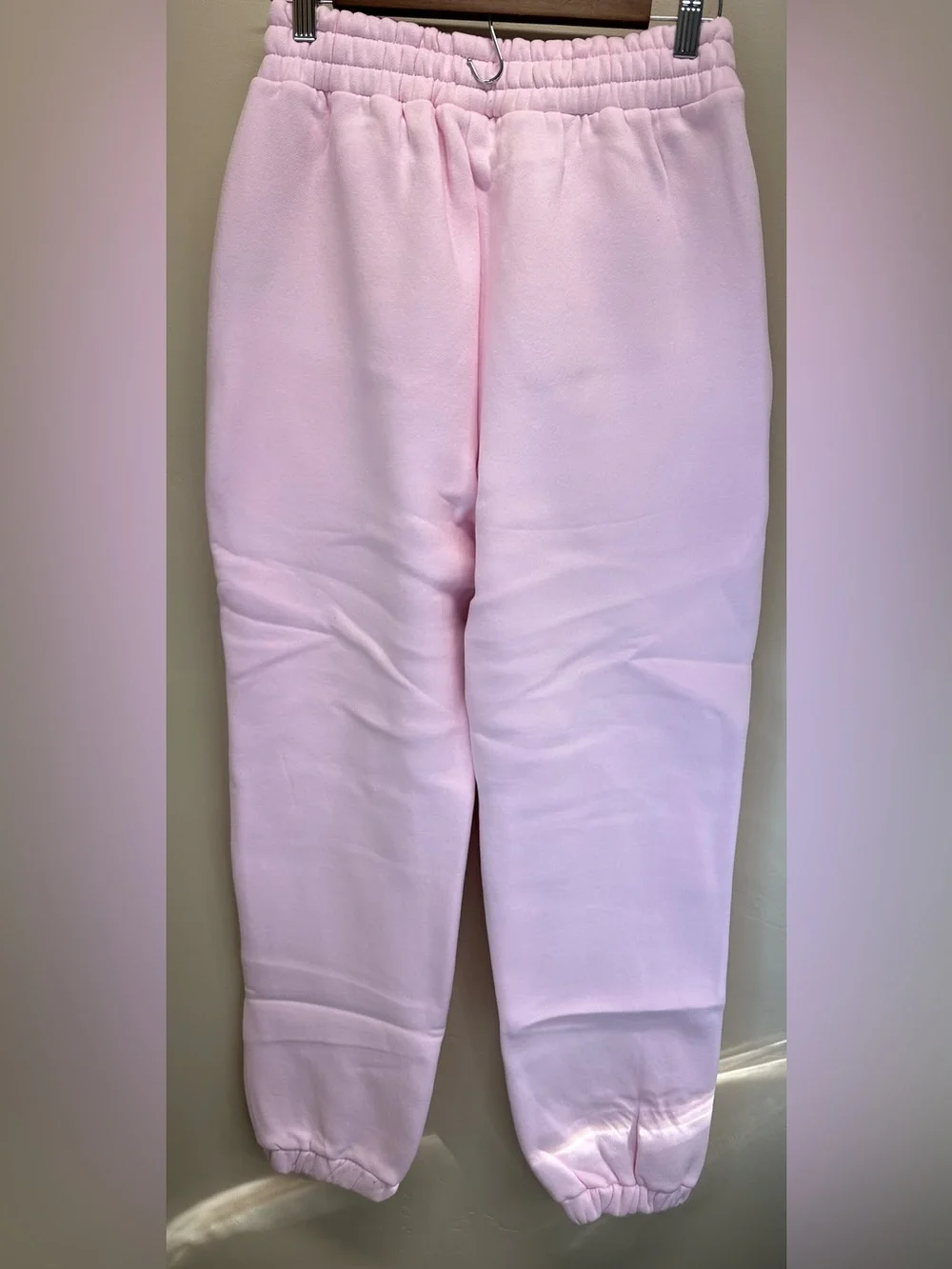Comfort Minimalist Pale Pink Oversized Small Joggers - Discontinued Color - Picture 2 of 7